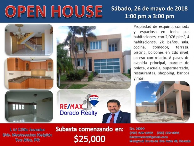 Urb. Montecasino Heights venta en Toa Alta, PR