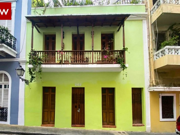 Calle Sol, Casa En Viejo Sj
