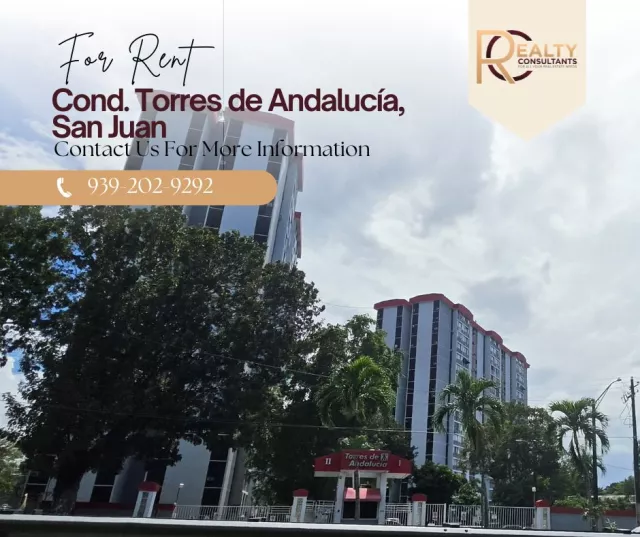 Cond Torres de Andalucía alquiler en San Juan, PR