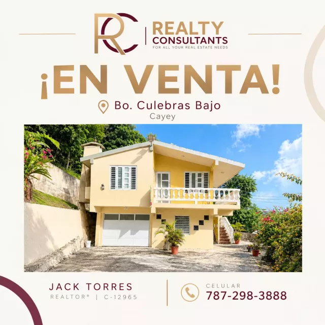 Bo Culebra Bajo, Cayey venta en Cayey, PR