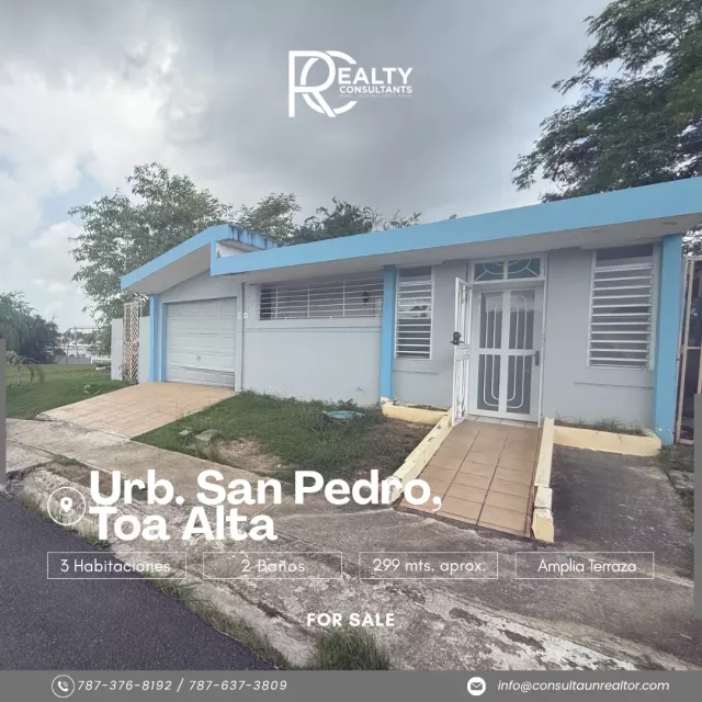 Urb San Pedro, Toa Alta venta en Toa Alta, PR