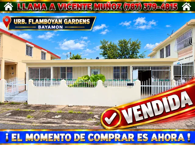 Urb Flamboyan Gardens venta en Bayamón, PR