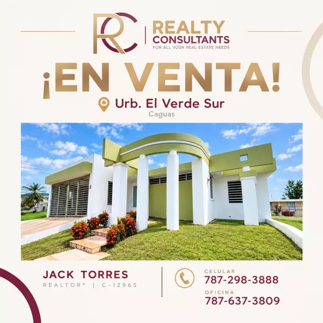 Urb. El Verde Sur, Caguas venta en Caguas, PR