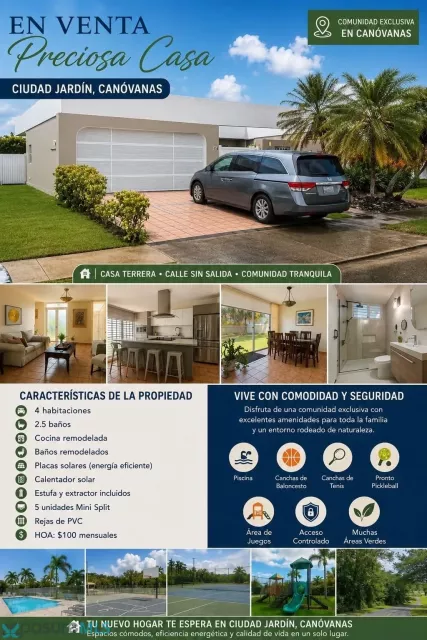Urb. Ciudad Jardin venta en Canovanas, PR